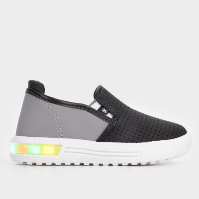 Slip On Infantil Molekinho Led Menino