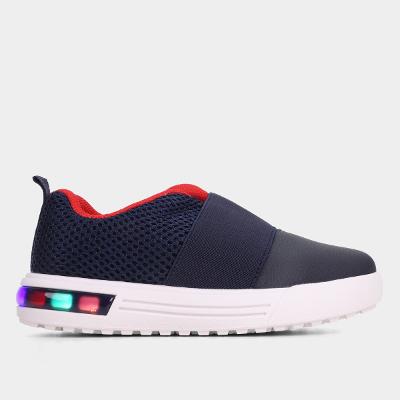 Slip On Infantil Molekinho Led Menino