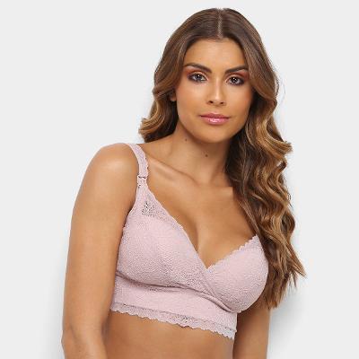 Sutiã Liz Bralette Amamentação Com Renda-61703