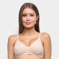 Sutiã DelRio Amamentação Em Cotton E Renda - 1