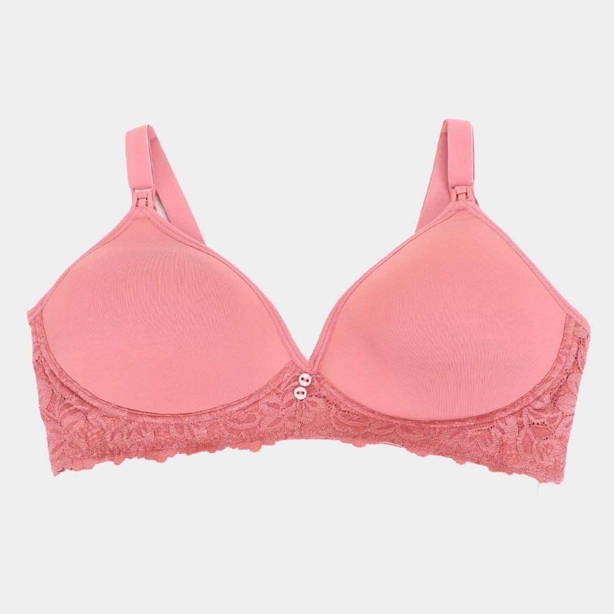 Sutiã Amamentação Dilady Bojo Renda Feminino - 1