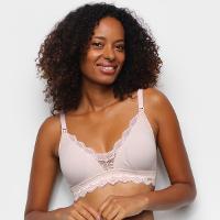 Sutiã Dilady Com bojo Removível Amamentação Renda - 1