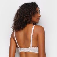 Sutiã Dilady Com bojo Removível Amamentação Renda - 2