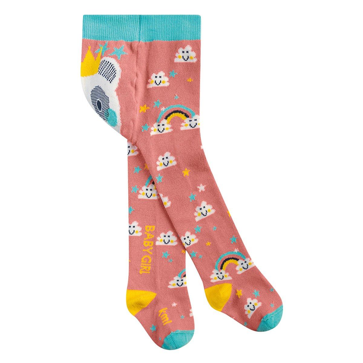 Meia Calça Bebê Kamylus Estampada - 3