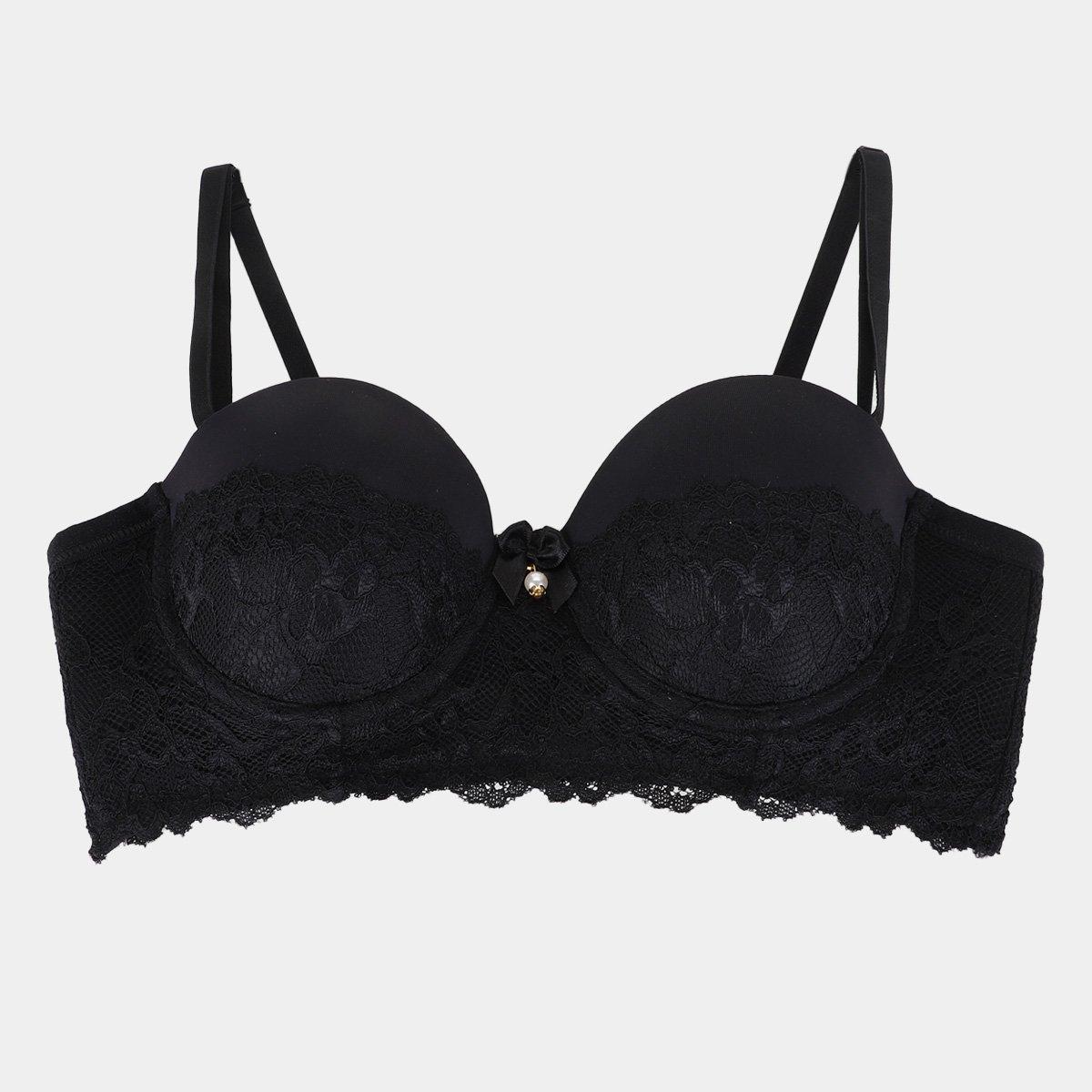 Sutiã Trifil Com Bojo Meia Taça Renda - 4