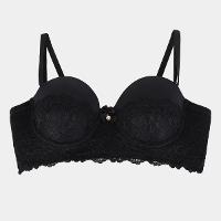 Sutiã Trifil Com Bojo Meia Taça Renda - 4