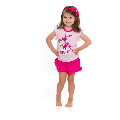 Pijama Infantil Evanilda Disney Minnie Feminino
