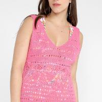 Saída de Praia Tricô Grifle Feminina - 3