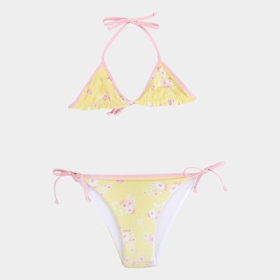 Conjunto Biquíni Infantil Hering Com Proteção UV 50+ Estampado
