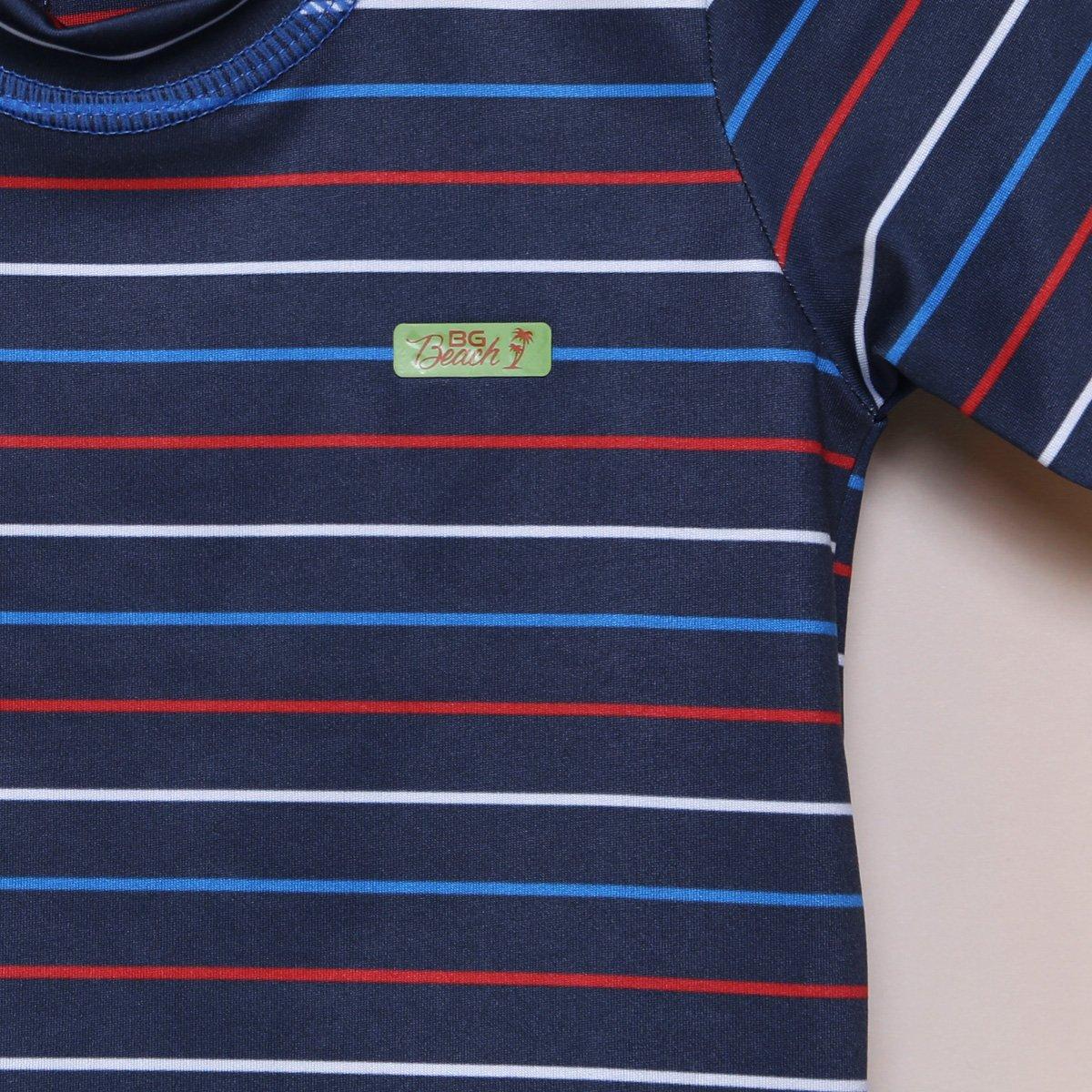 Camiseta de Praia Bebê Boca Grande Proteção UV 50+ Masculina - 3