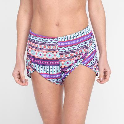 Short Água Doce Padrão Fenda Feminino