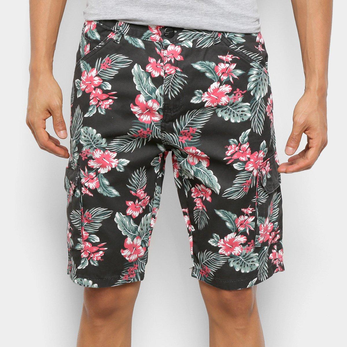 Bermuda BNB Floral Masculina - 2