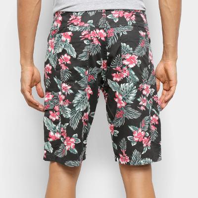 Bermuda BNB Floral Masculina