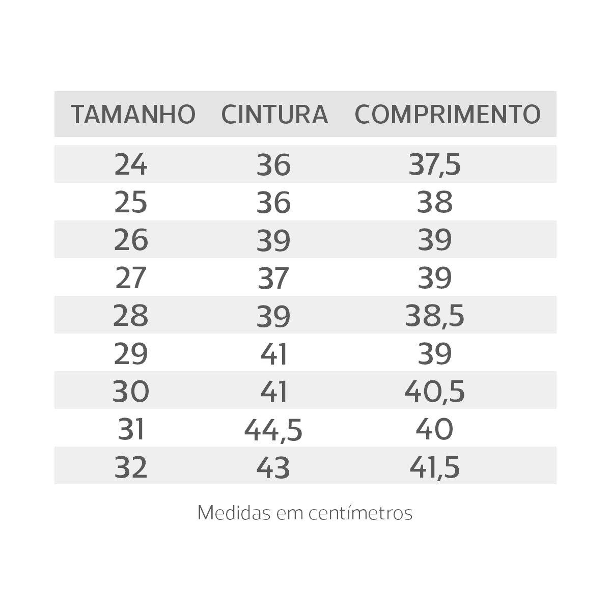 Short Jeans GAP Cintura Alta Feminino - 5