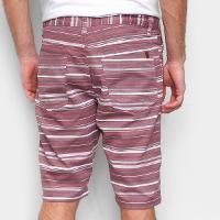 Bermuda Ecxo Listrada Masculina - 2