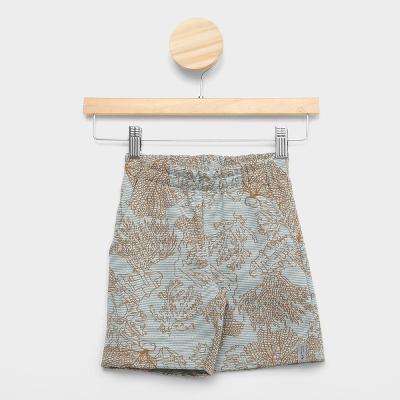 Bermuda Infantil Elian Estampada Menino