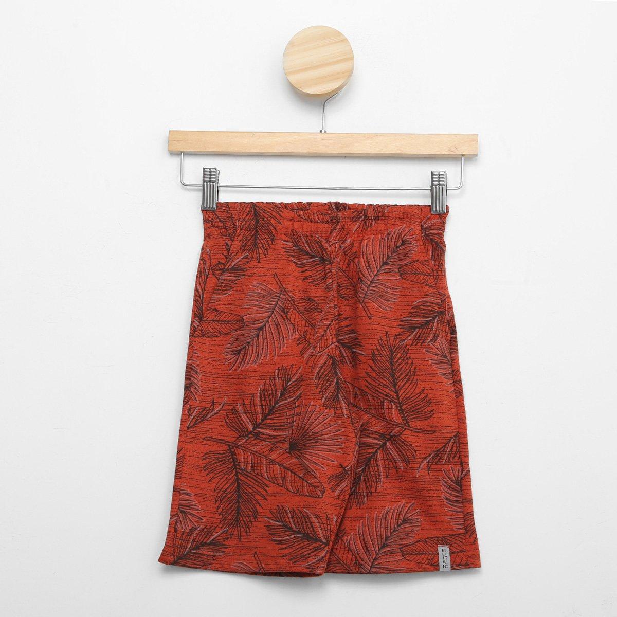 Bermuda Infantil Elian Estampada Menino - 1