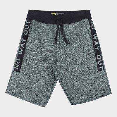 Bermuda Moletom Infantil Lemon No Way Out Masculina