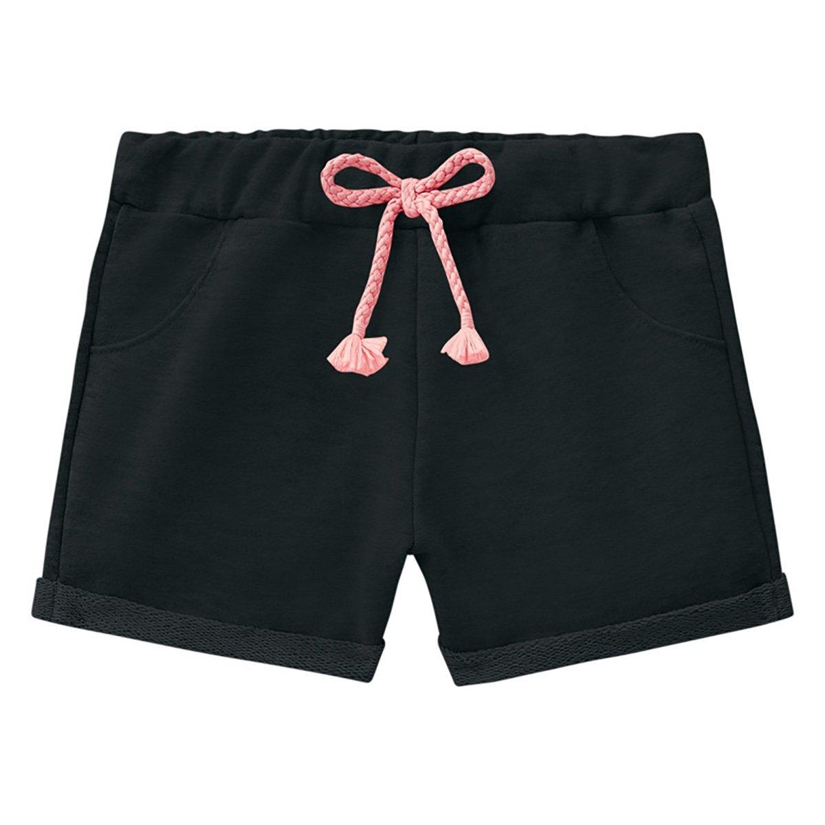 Short Infantil Moletom Milon Básico Feminino - 1