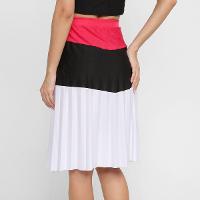 Saia Midi Recoletta Plissada 3 Cores - 3