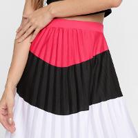 Saia Midi Recoletta Plissada 3 Cores - 4