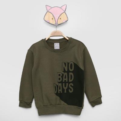 Blusa Moletom Hering Estampado Living In The City Menina