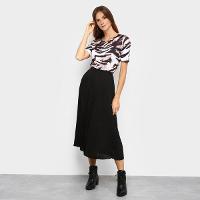 Saia Il Shin Midi Plissada - 3