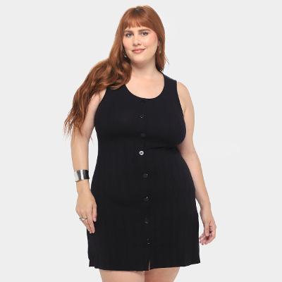 Vestido Maelle Plus Size Evasê Feminino
