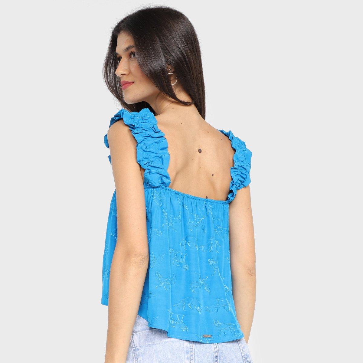 Regata Colcci Jacquard Cropped Feminina - 2