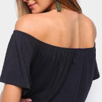 Vestido Volare Curto Ombro A Ombro Estilo Cigana - 3