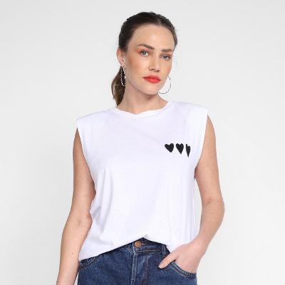 Regata Animale Estampada Feminina