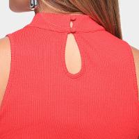 Vestido Midi Il Shin Canelado Fenda - 4