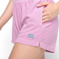 Short Moletom Oh, Boy! Liso Feminino - 1
