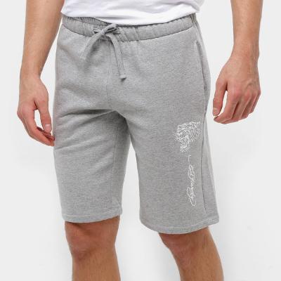 Bermuda Moletom Ed Hardy Tiger Masculina