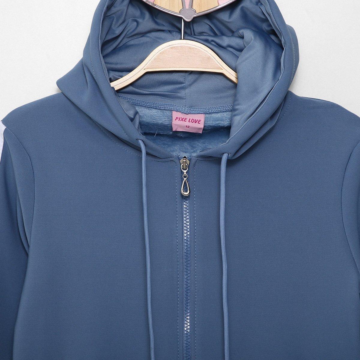 Moletom Infantil Pretty com Capuz Pix Love - 2