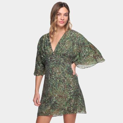 Vestido All Is Love Curto Mistic Green