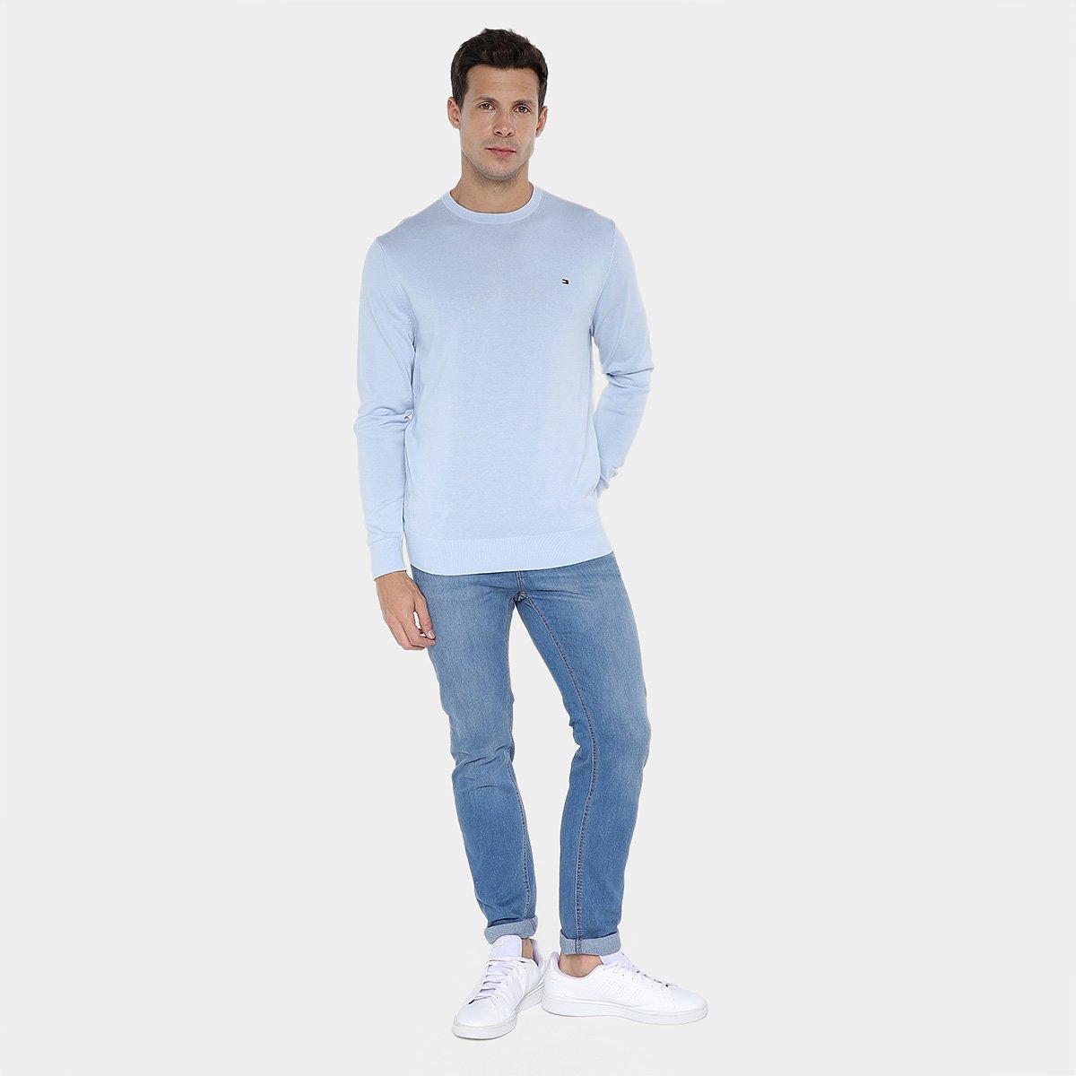 Suéter Tommy Hilfiger Liso Masculino - 4