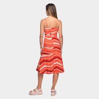 Vestido Influencer Midi Com Pregas Estampado - 2