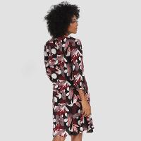 Vestido Curto The Style Box Manga Longa Babados - 2