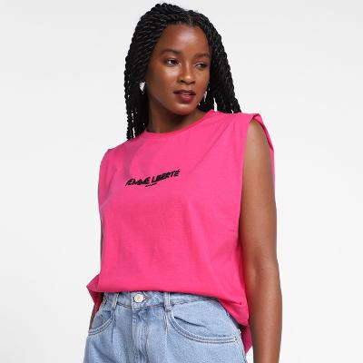 Regata Animale Jeans Femme Liberte Feminina