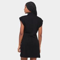 Vestido Curto Morena Rosa Gola Alta Feminino - 2