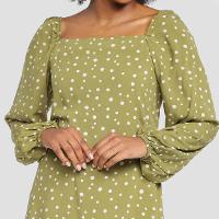 Vestido Curto The Style Box Manga Longa Lastex - 3