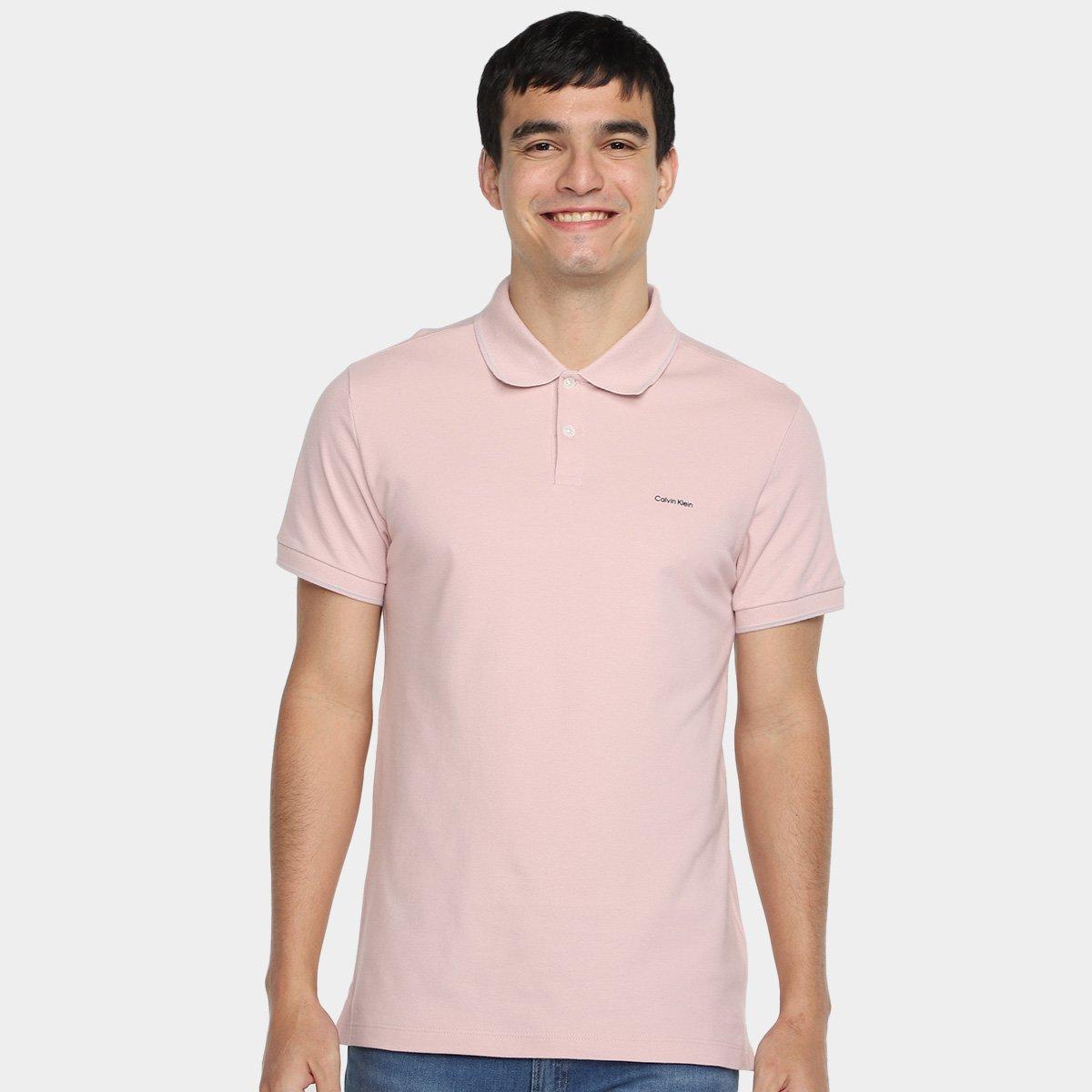 Camisa Polo Slim Calvin Klein Masculina - 1