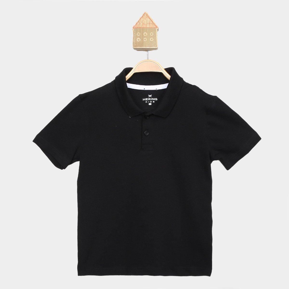Camisa Polo Infantil Hering com Botões Menino - 1