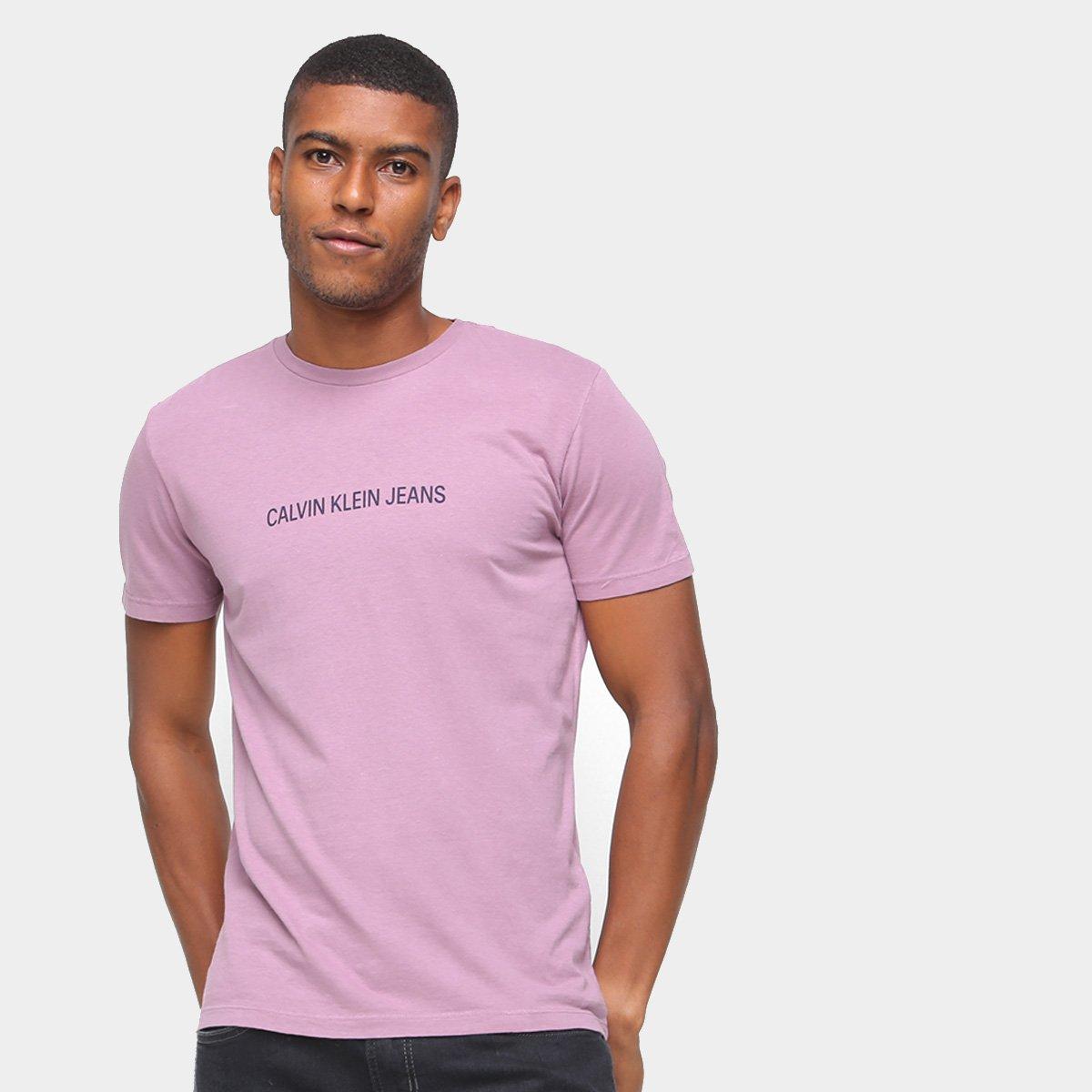 Camiseta Calvin Klein Jeans Logo Masculina - 1
