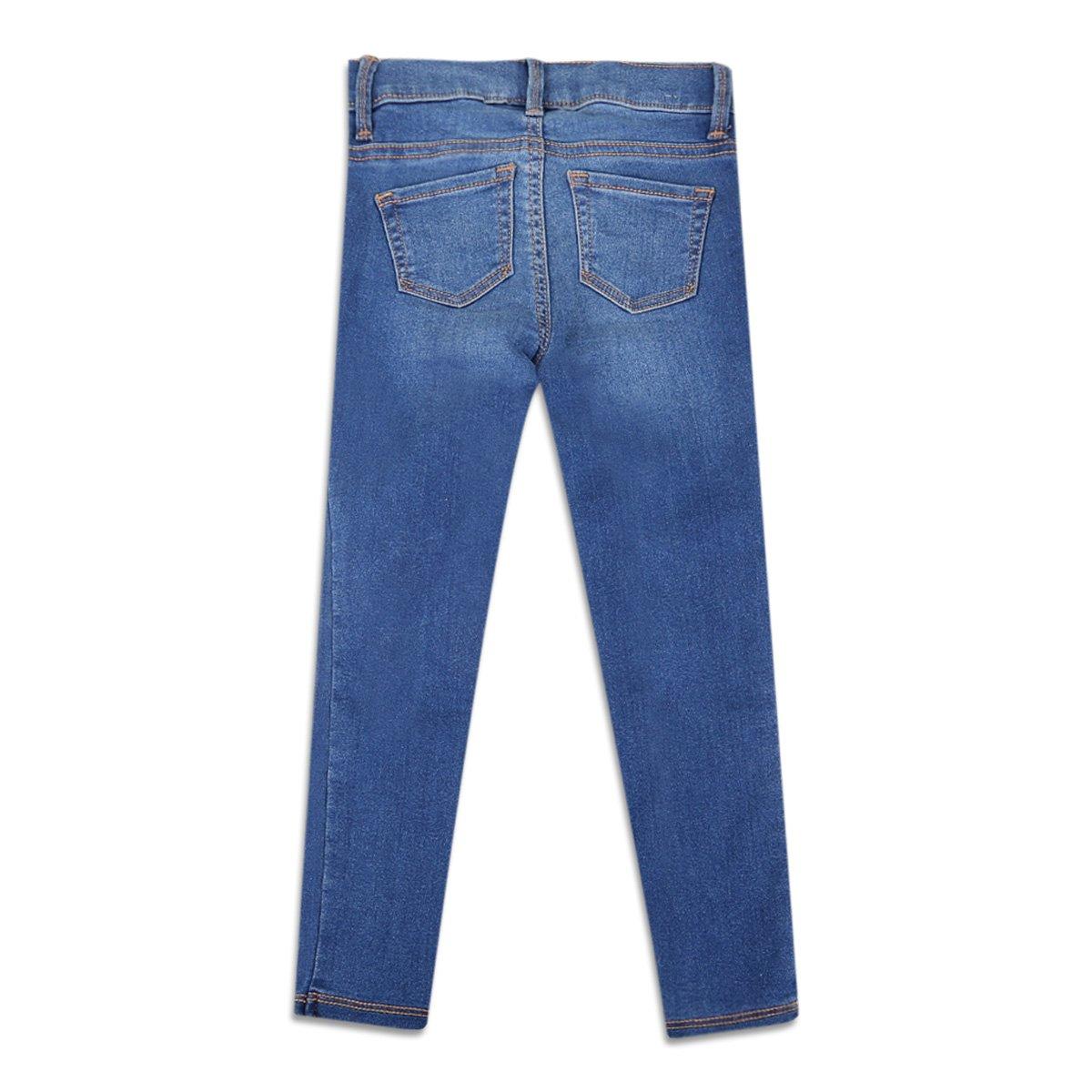 Calça Jeans Infantil GAP Fashion Estonada Feminina - 2