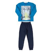 Conjunto Moletom Bee Loop Blusão Skate Masculino - 1