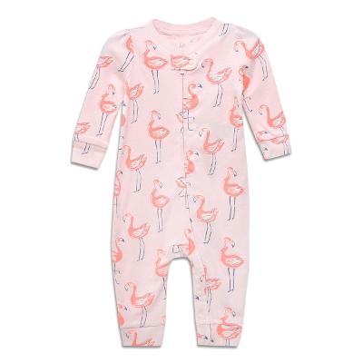 Macacão Bebê GAP Longo Flamingo Feminino