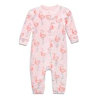 Macacão Bebê GAP Longo Flamingo Feminino - 1