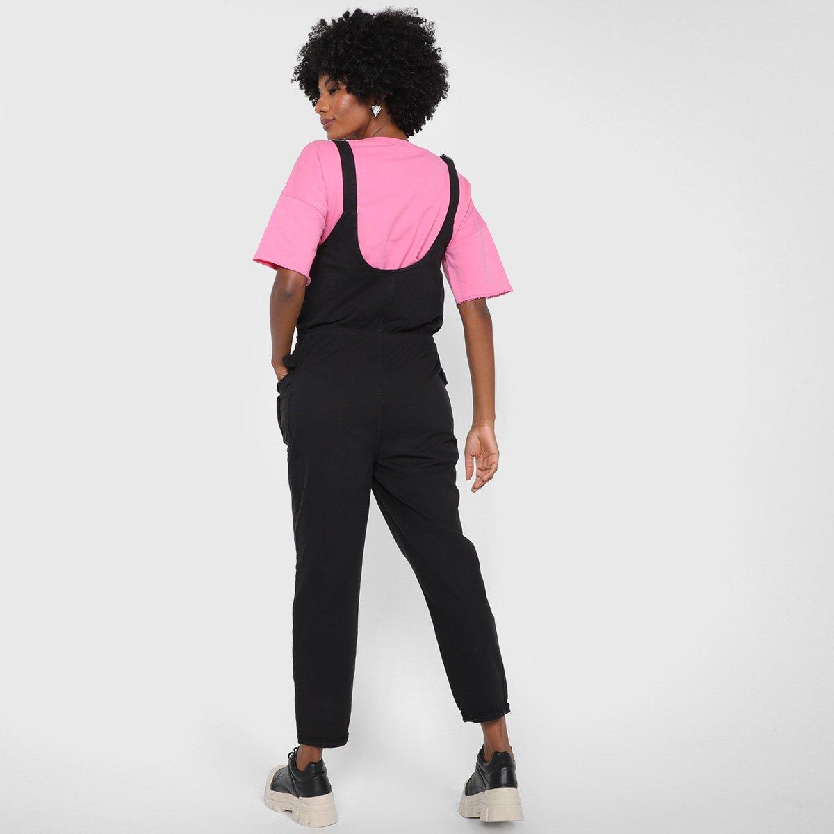 Macacão Longo Cambos Liso Feminino - 2